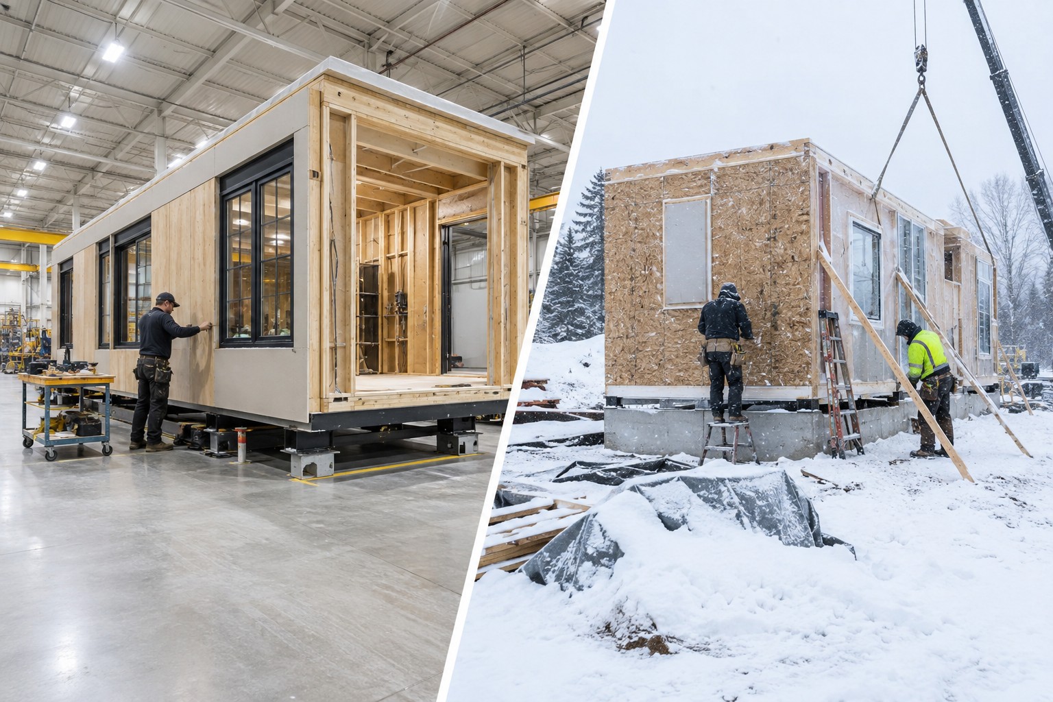 Ką duoda gamybos kontrolinis darbų sąrašas? – modulinio namo konstrukcija ir gamyba